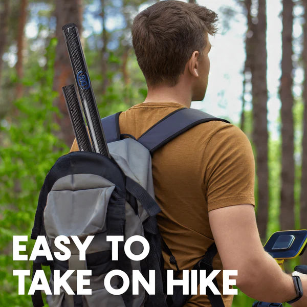 CKG Carbon Fibre Travel Handle Black